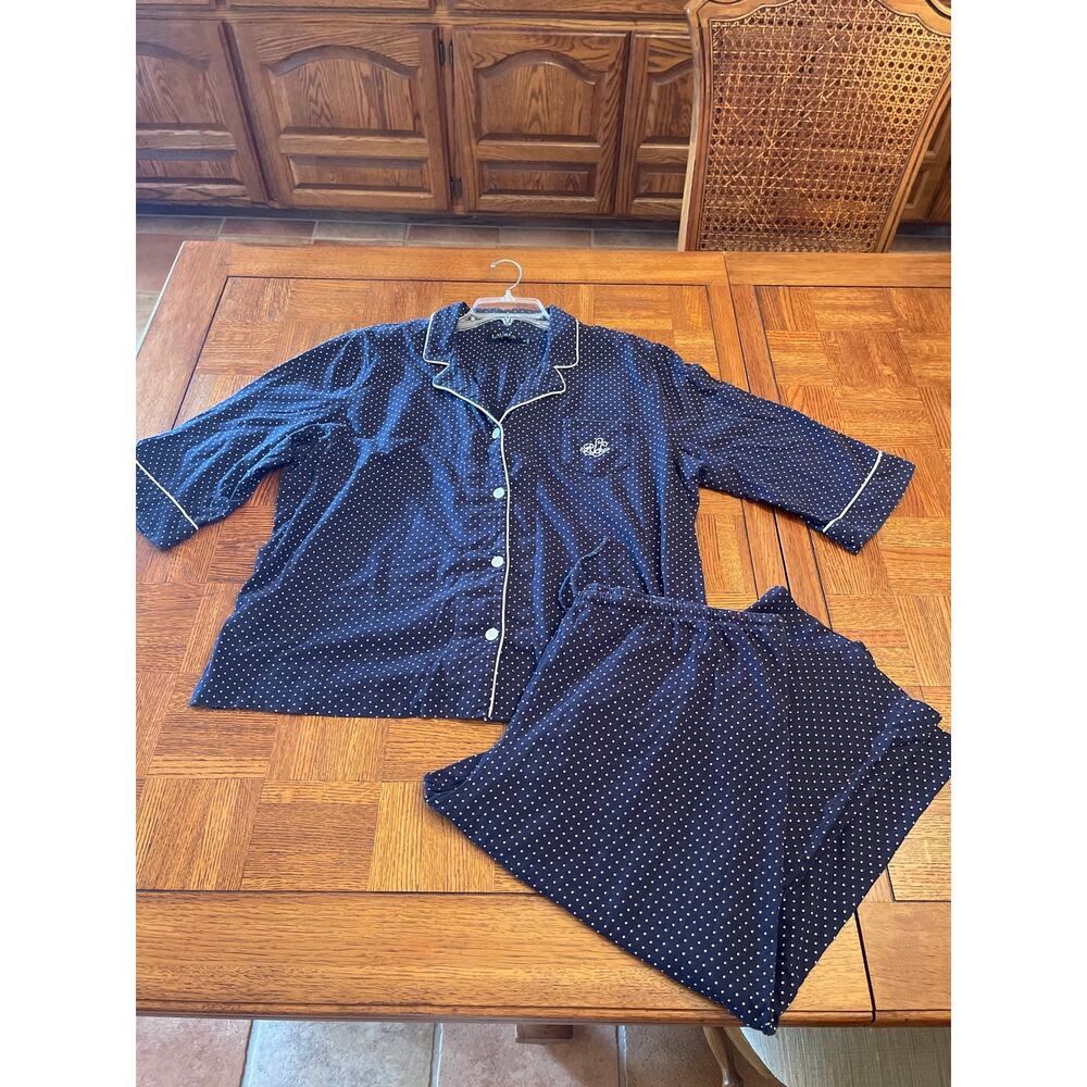 Lauren Ralph Lauren + My Brands
Heritage Knits 3/4 Sleeve Classic Capri set 2X